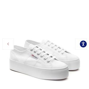 Superga 2790 Platform Sneakers - White